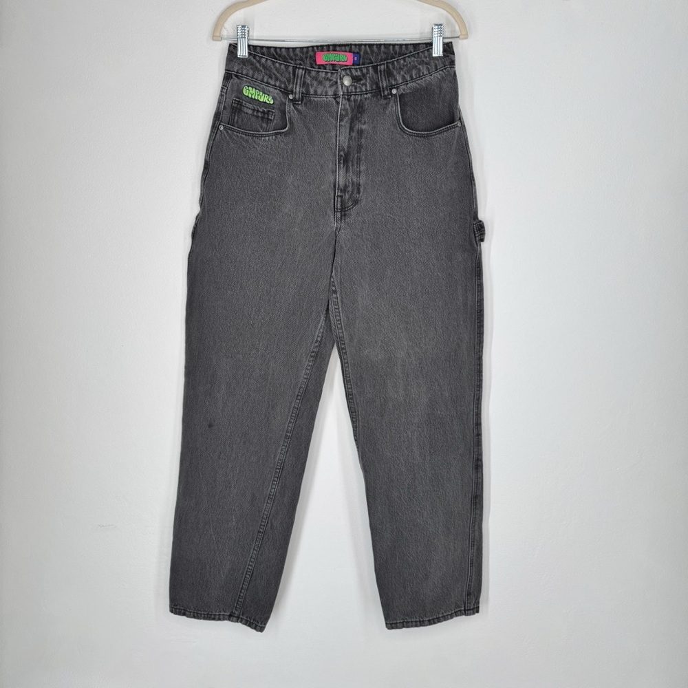 Vintage Empyre Faded Black Gray Carpenter Jeans Women’s Size 6